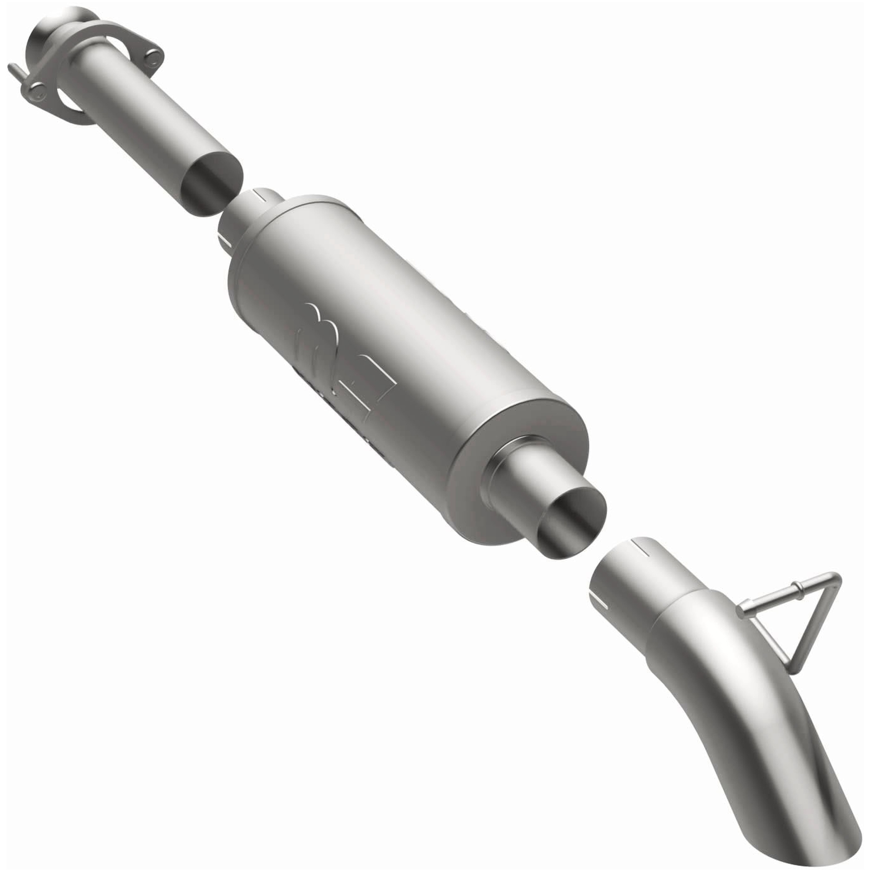 MagnaFlow 2004-2006 Jeep Wrangler Off-Road Pro Series Cat-Back Performance Exhaust System